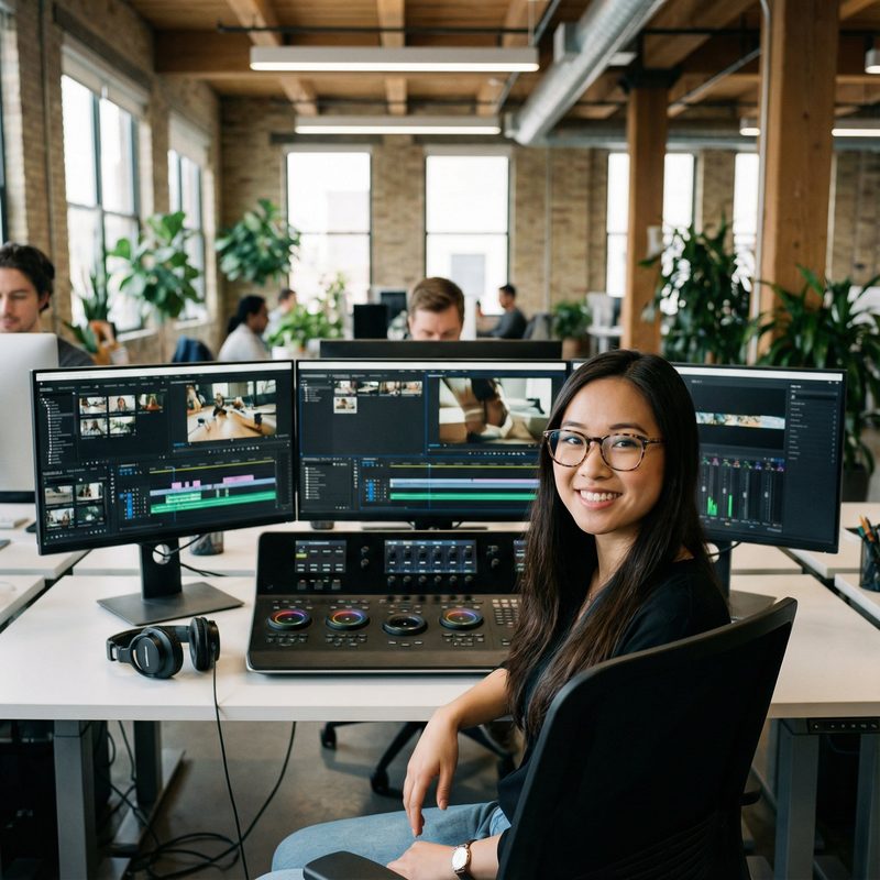 17c一起草后期制作总监王剪辑